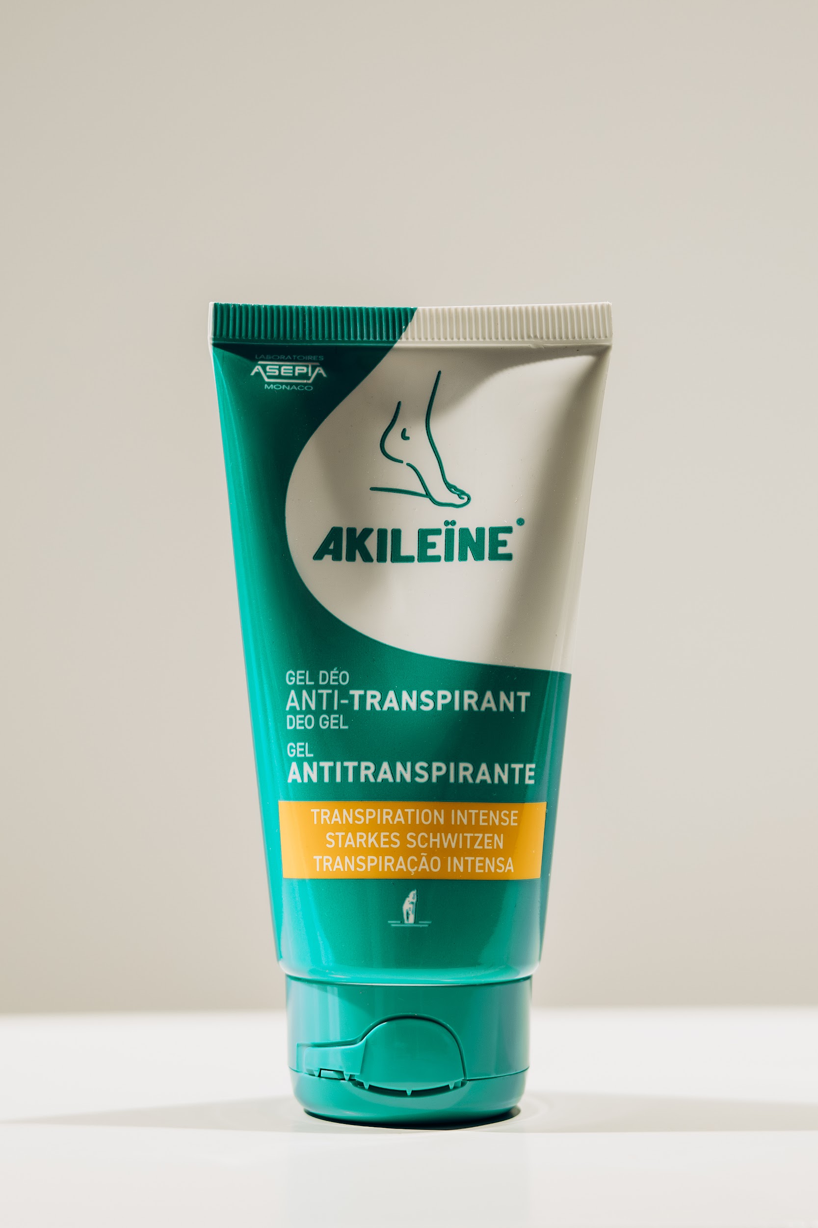 Гель-антиперспірант для ніг Gel DEO Anti-Transpirant від бренду Akileine 75 мл